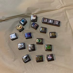 Italian Charm Bracelet Charm Link Bundle